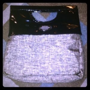 Classic black hand bag