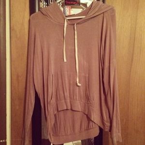 Brandy Melville Blush Hoodie