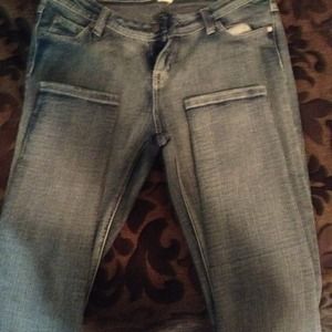 Skinny jeans- wet seal blue asphalt