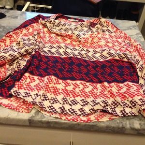 Long sleeve blouse