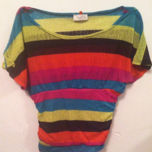 Multi-Color Tight waist top