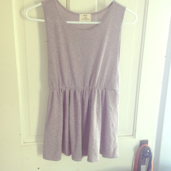 Lavender knit UO top