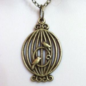 Birdcage necklace