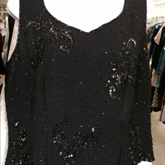 Formal sequence blouse.