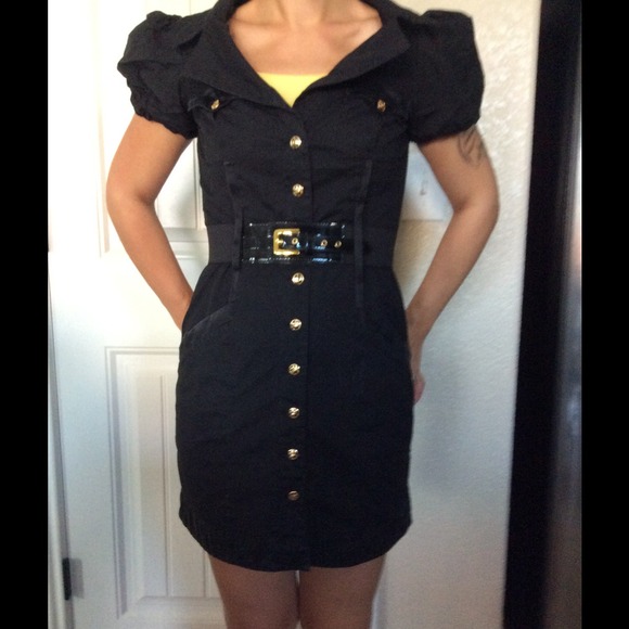 Bebe Military dress size medium