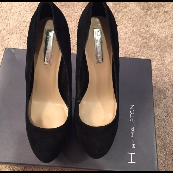 Black Suede Heels