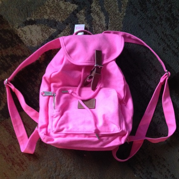 Victoria secret pink mini backpack.