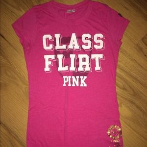 Victoria Secret Pink "Class Flirt" t-shirt