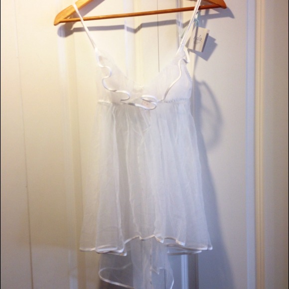 3 piece Victoria's Secret White Bridal Lingerie