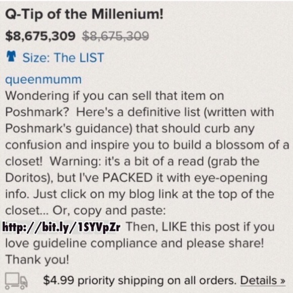 EASY TO FOLLOW LIST - Picture 3 of 3