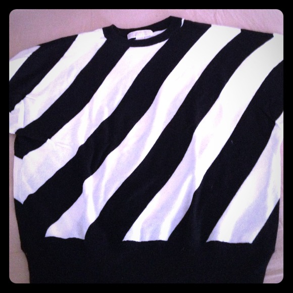 Black and cream Michael Kors sweater