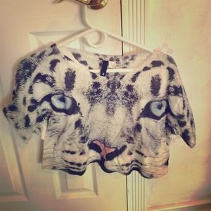Tiger Crop Top