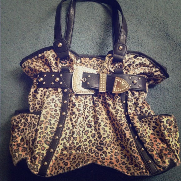 Cheetah print purse - Picture 1 of 1