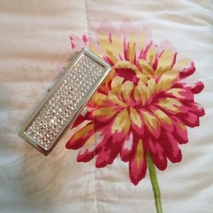 Swarovski crystal lipstick case