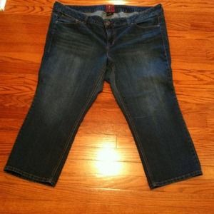 Torrid plus size jean CAPRI