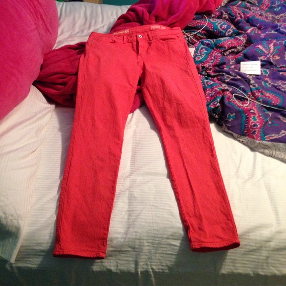 Orange Denim Jeans from Madewell