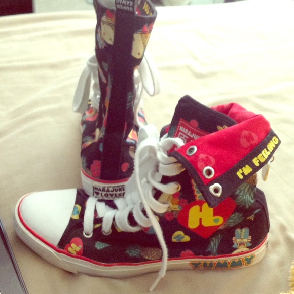 harajuku lovers high tops sneakers🌟