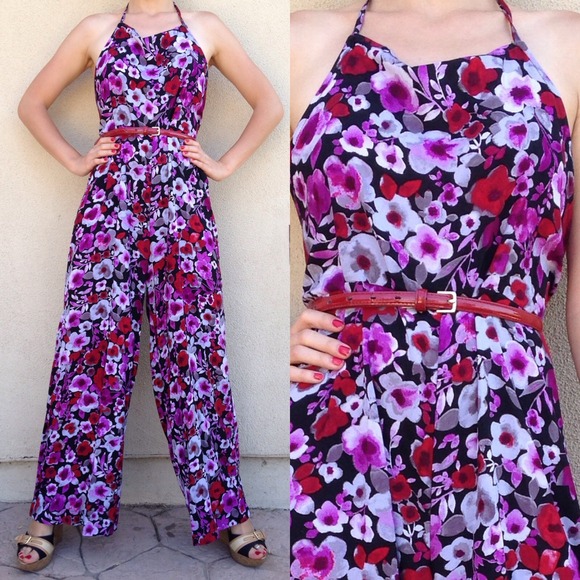โSOLDโโจLAST CALL SALEโจ๐2x HP๐Floral jumpsuit - Picture 2 of 4