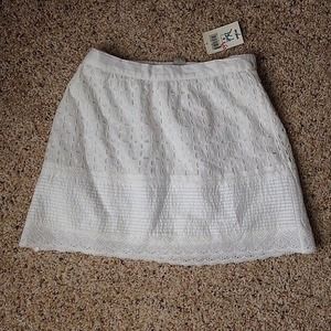 White Skirt from Spiggs Boutique!