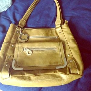 Carven Paris purse. Soft green. Silver accents