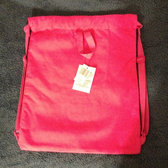 Disney princess drawstring close pink backback - Picture 3 of 3