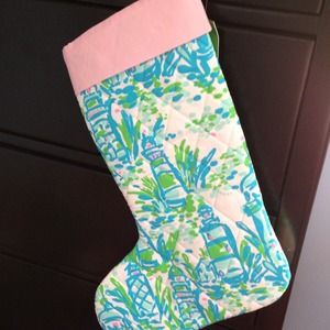 Lilly Pulitzer Christmas Stocking