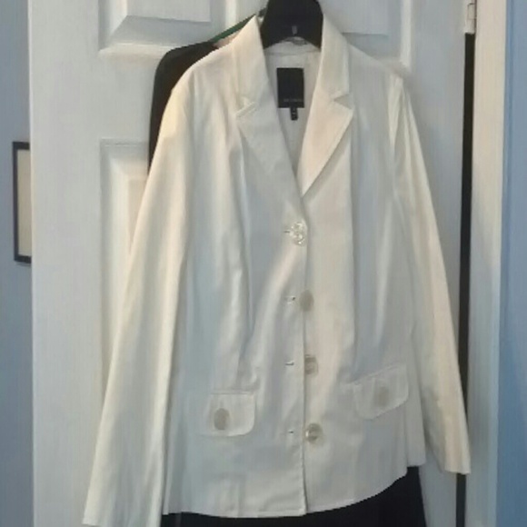 White blazer