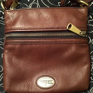 Fossil mini explorer cross body purse