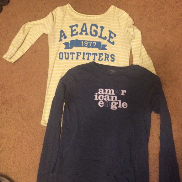 American Eagle Long Sleeve Shirts
