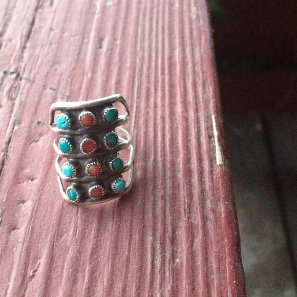 SOLD Native American rings SoLD - Picture 3 of 4