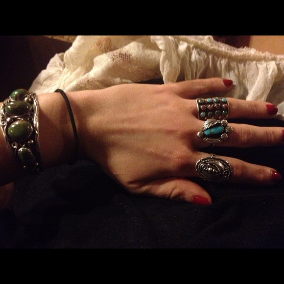 SOLD Native American rings SoLD - Picture 4 of 4