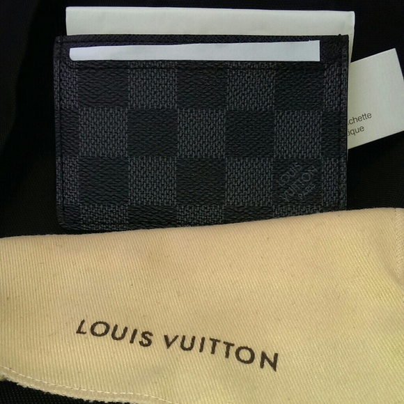 Brand new Louis Vuitton Damier graphite wallet