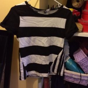 Striped h&m top