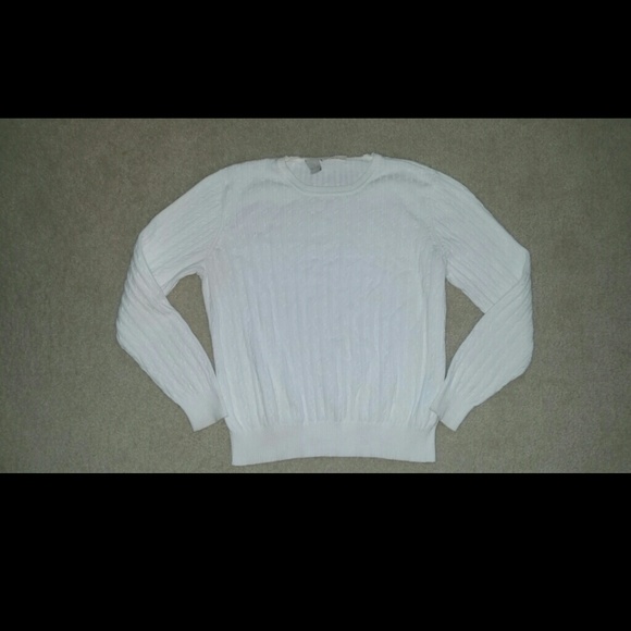 White sweater
