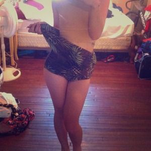 Fun Plant life Tennis skirt/bathing suit🌱