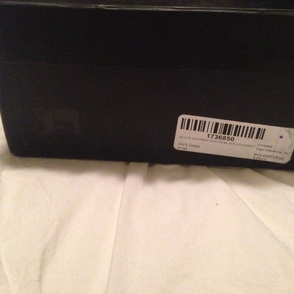 Brand NEW Leather Joe Jeans Wedge 7M - Picture 4 of 4