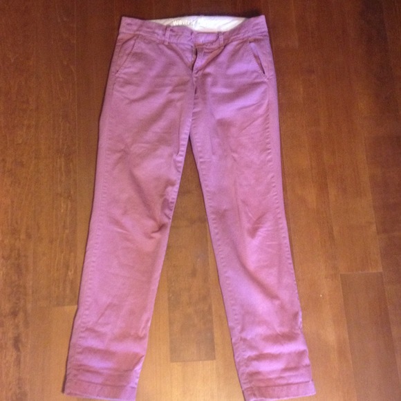 jCrew waverly chino pants