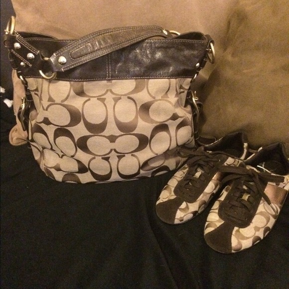 coach bags and shoes