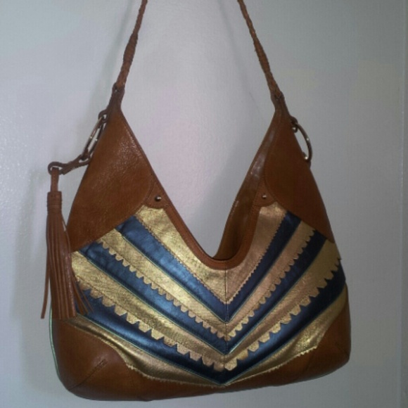 DKNY PURSE LEATHER NAPPA HOBO BAG - Picture 3 of 4