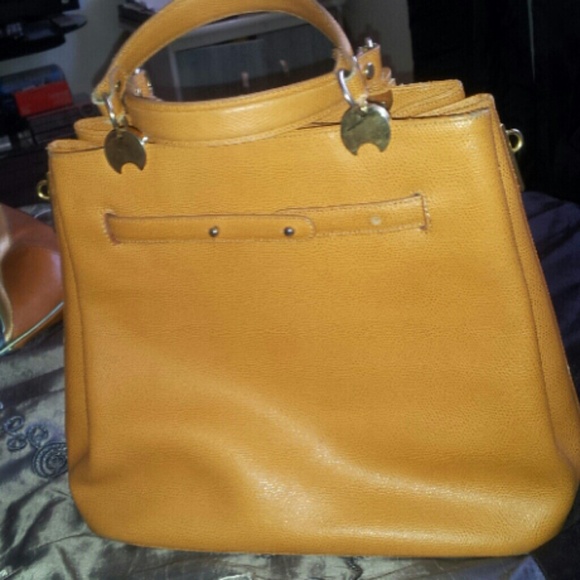 PIERO ACUTIS HANDBAG LEATHER TOTE MADE IN ITALY - Picture 4 of 4