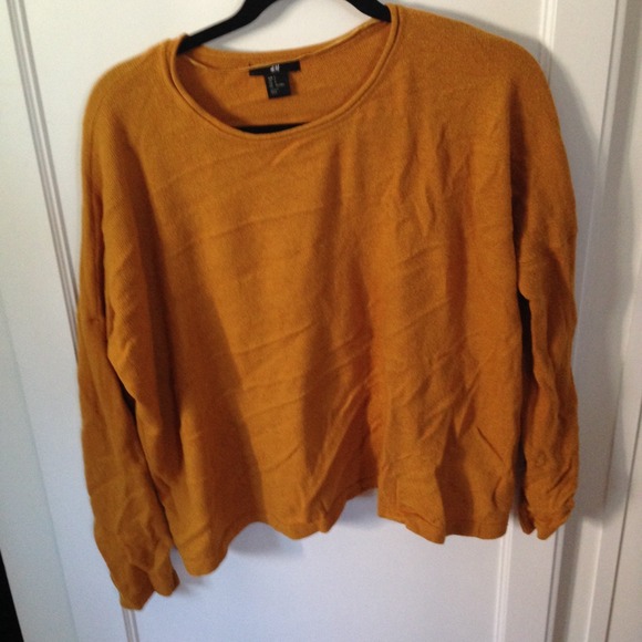 Yellow sweater