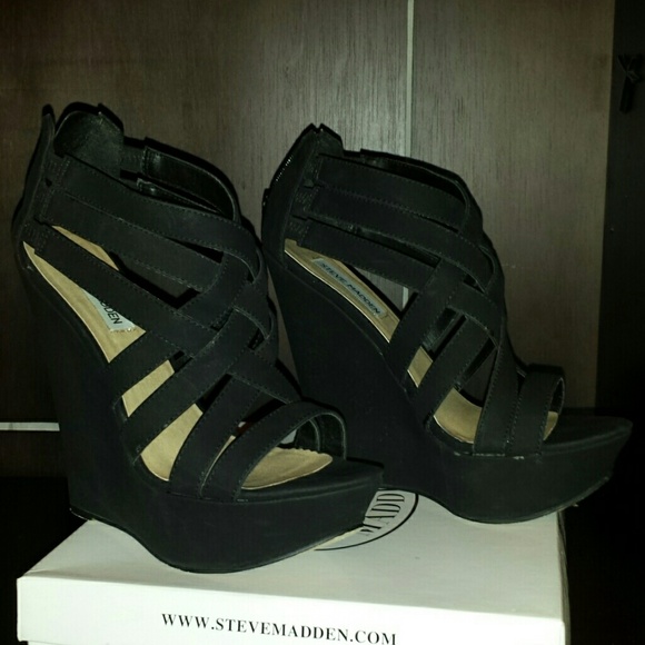 Strappy Wedges