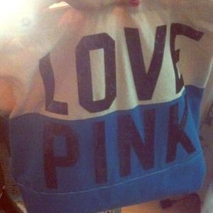 Vs pink tote bling