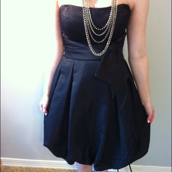 Black formal dress