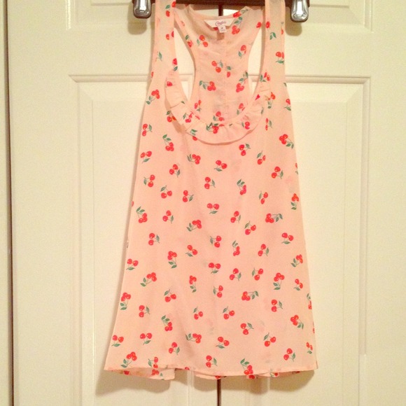 Silky Soft Pink Cherry Top