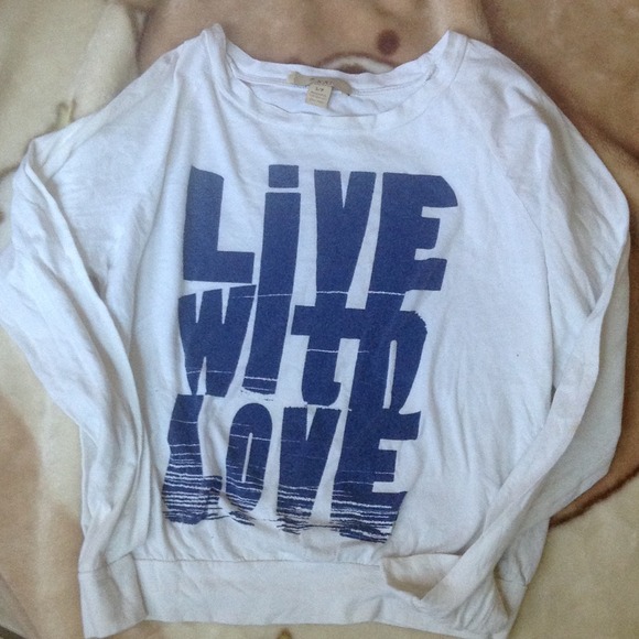 Live with love longsleeve shirt