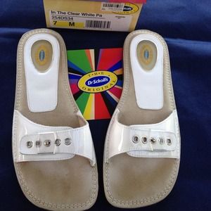 Dr. Scholl's White sandal