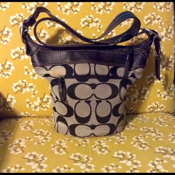 Coach Bags Salecoach Signature Jacquard Duffle Purse Poshmark