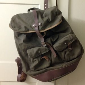 Vintage Green Backpack