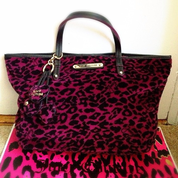 Juicy Couture Handbags - Juicy Couture Cheetah Tote Bag